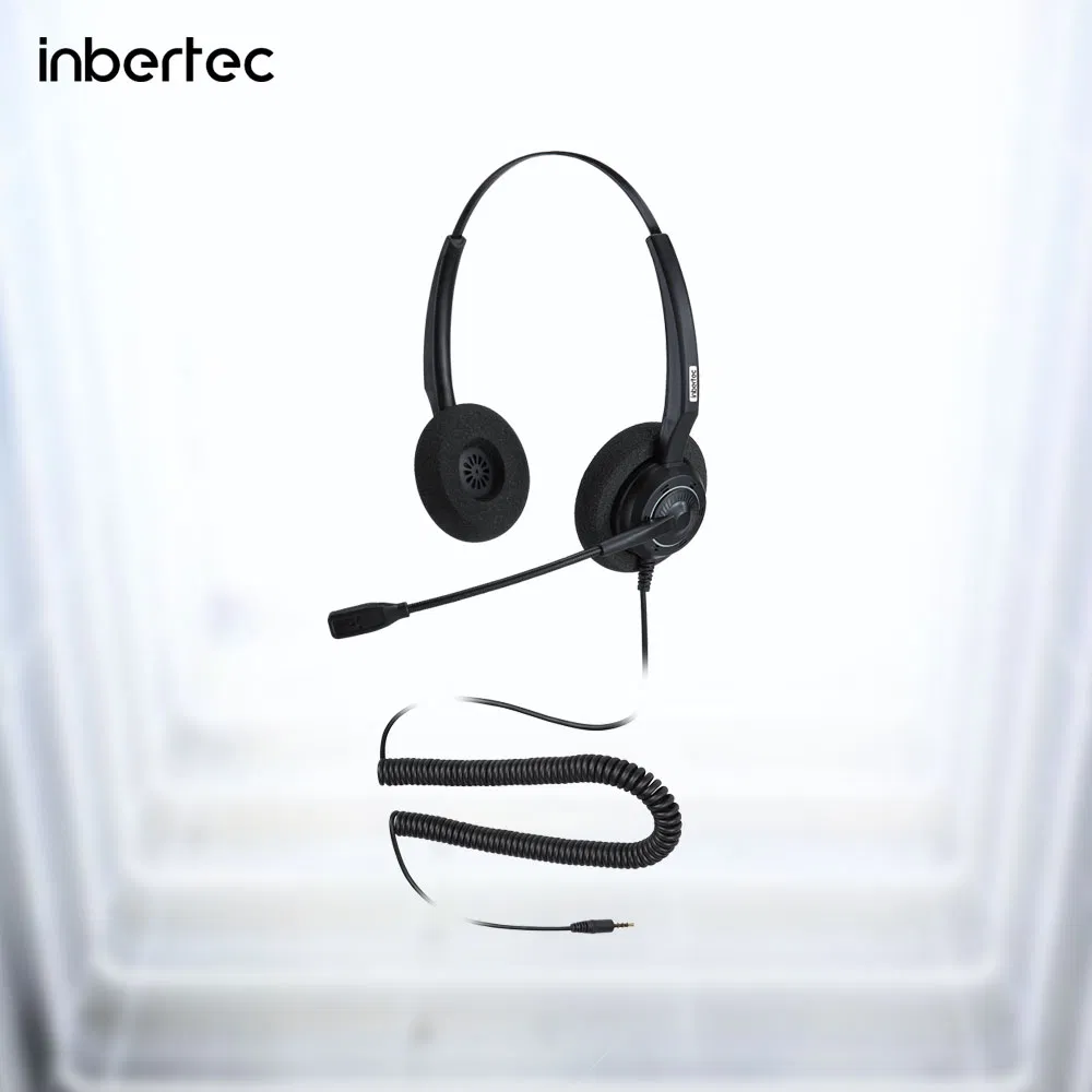 Noise Cancelling Microphone Customize Logo Headset for Contact Center