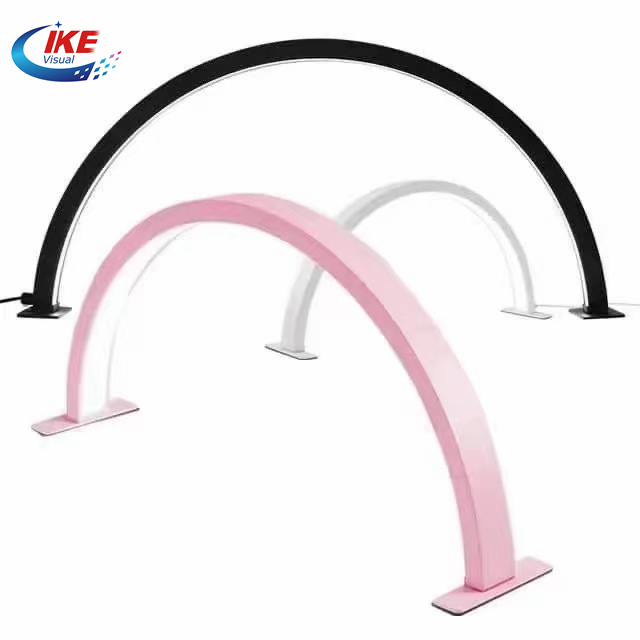 Customized Adjustable Brightness Manicure Desktop Light Nail Art Half Moon Beauty Salon Light LED Lamps