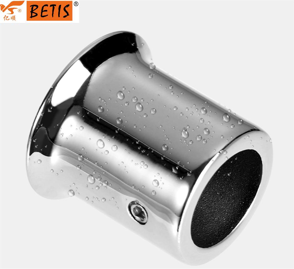 OEM Shower-Enclosure Bathroom Hardware Mirror Finish Header-Bar Bracket Connector for Ø 19 Pipe