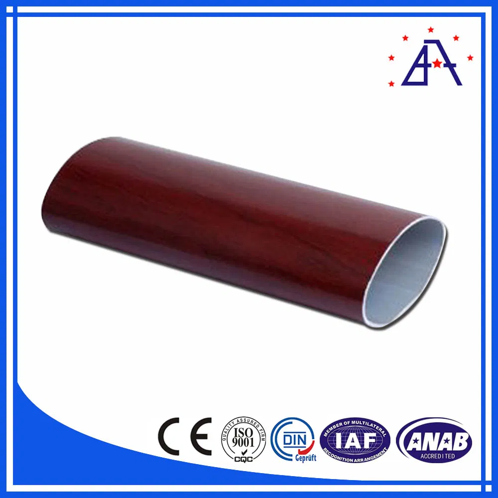 Excellent Quality Profile 6063-T5 Aluminium Oval Tube