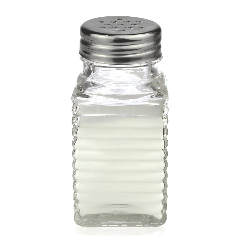 Стеклянная баночка для специй соль и перец