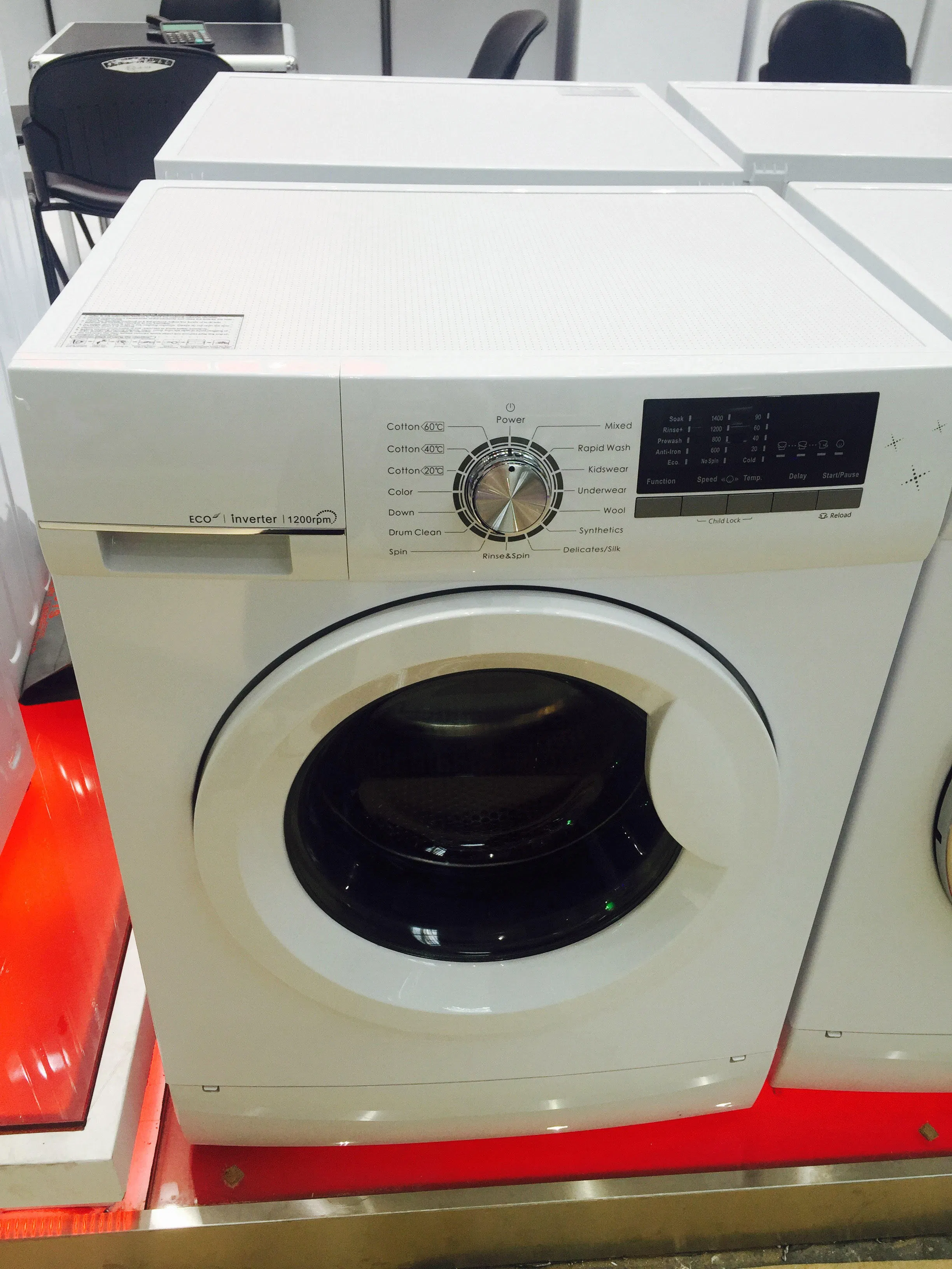 9kg Reliable Supplier Energy Saving Clothes Washer Front Open Washing Machine