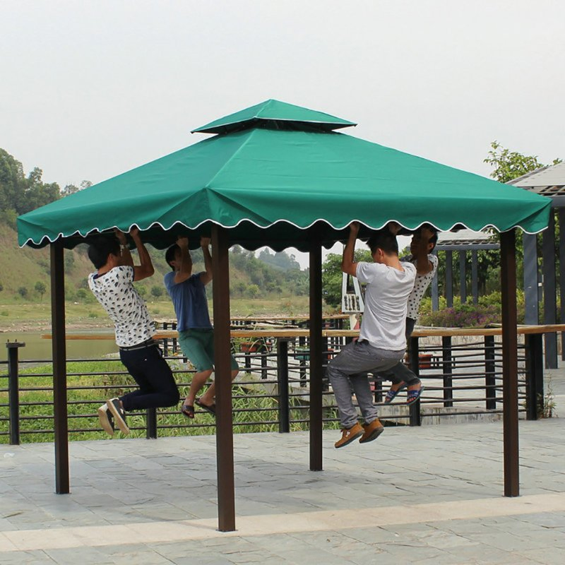 Outdoor Courtyard Pavilion Sunshade Outdoor Advertising Tent Canopy Four Column Tent Umbrella