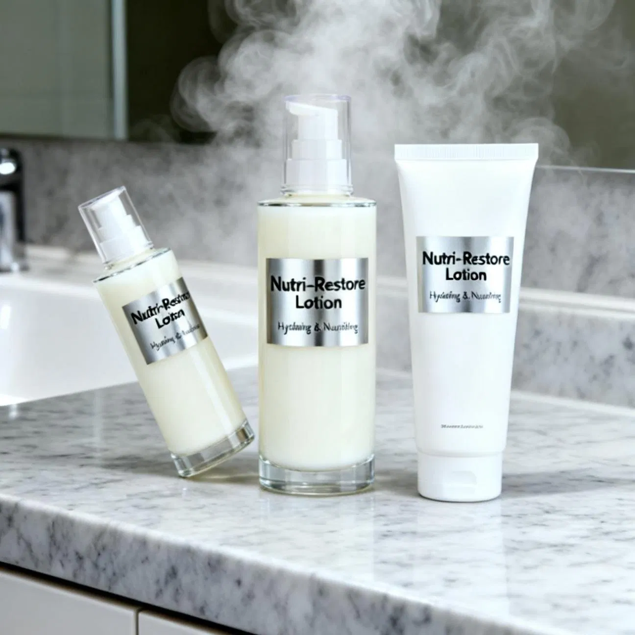 Moisturizing Madecassoside and Panthenol Daily Care Face Lotion for Combination Skin and Balance Restoration