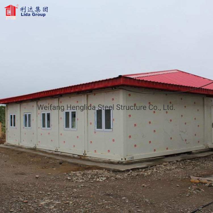 Prefabricated Steel Frame Standard Tiny Container Modular Kit House