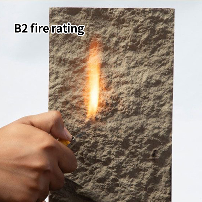 PU Stone Wall Panel with Waterproof and Frost Resistant Properties Faux Mushroom Stone