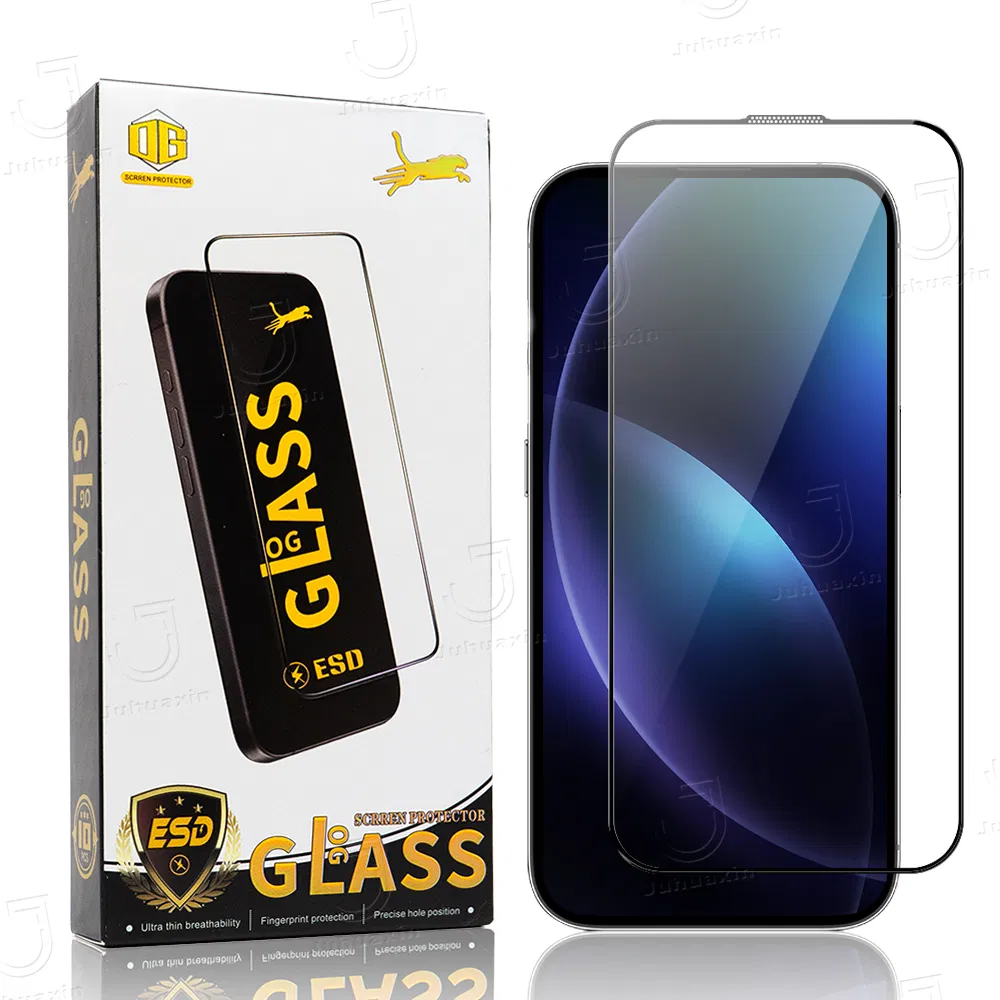 Защитное стекло OG Glass Black для iPhone и Samsung
