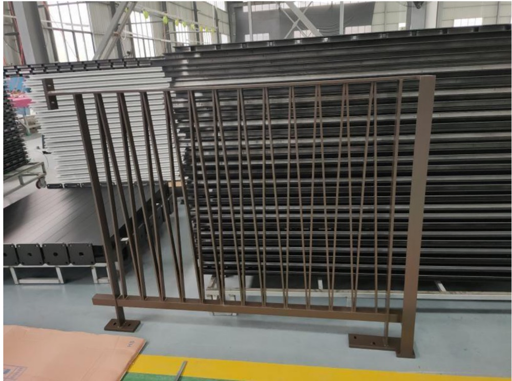 Powder Coating Aluminium Security Fence