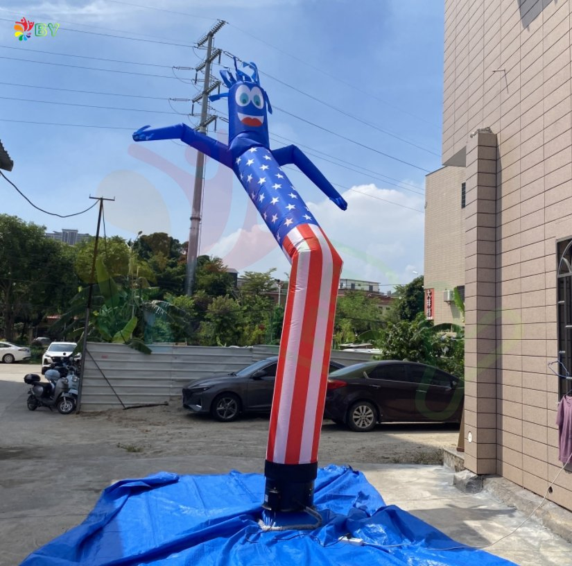 Boyan Customized Design Air Dancer Colors Waving Advertising Inflatable Tube Guy Dancers