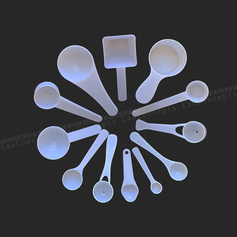 Wholesale Lab Measuring Scoop Mini Plastic Spoon for Powder Liquid Medical 1ml 2ml 3ml 4ml 5ml 6ml 8ml 10ml 15ml 20ml 25ml 30ml 40ml 50ml 60ml 70ml 80ml 100ml