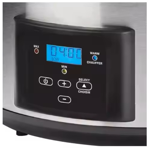 Versatile 6qt Slow Cooker for Effortless Meal Preparation