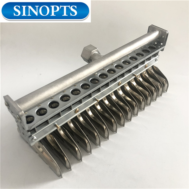 High Quality 15 Rows LPG Gas Fire Burner Row for Gas Boiler Heater