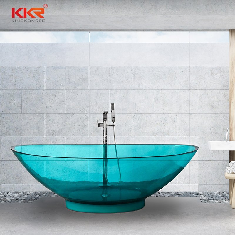 Современная овальная акриловая ванна