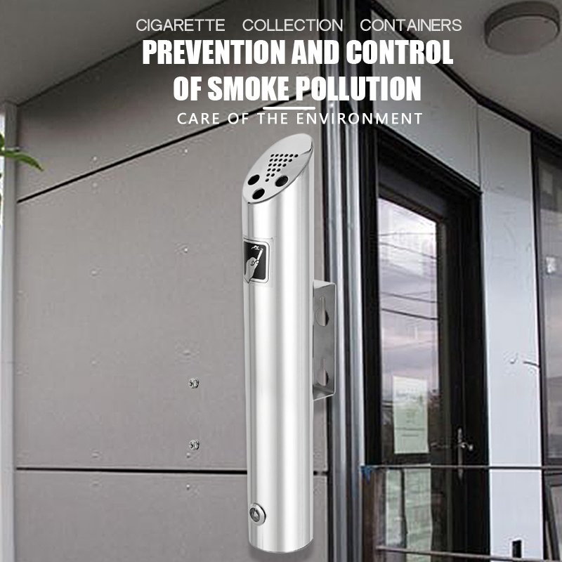 Cigarette Boxes Stainless Steel Cigarette Ashtray Outdoor Use