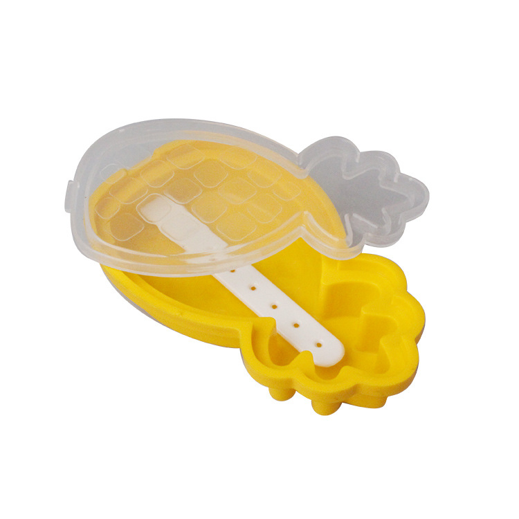 Форма для льда в виде ананаса с палочкой