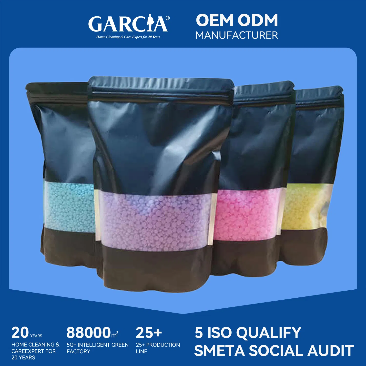 Garcia Long-Lasting Strong Scent Booster Beads for Soft Clothes