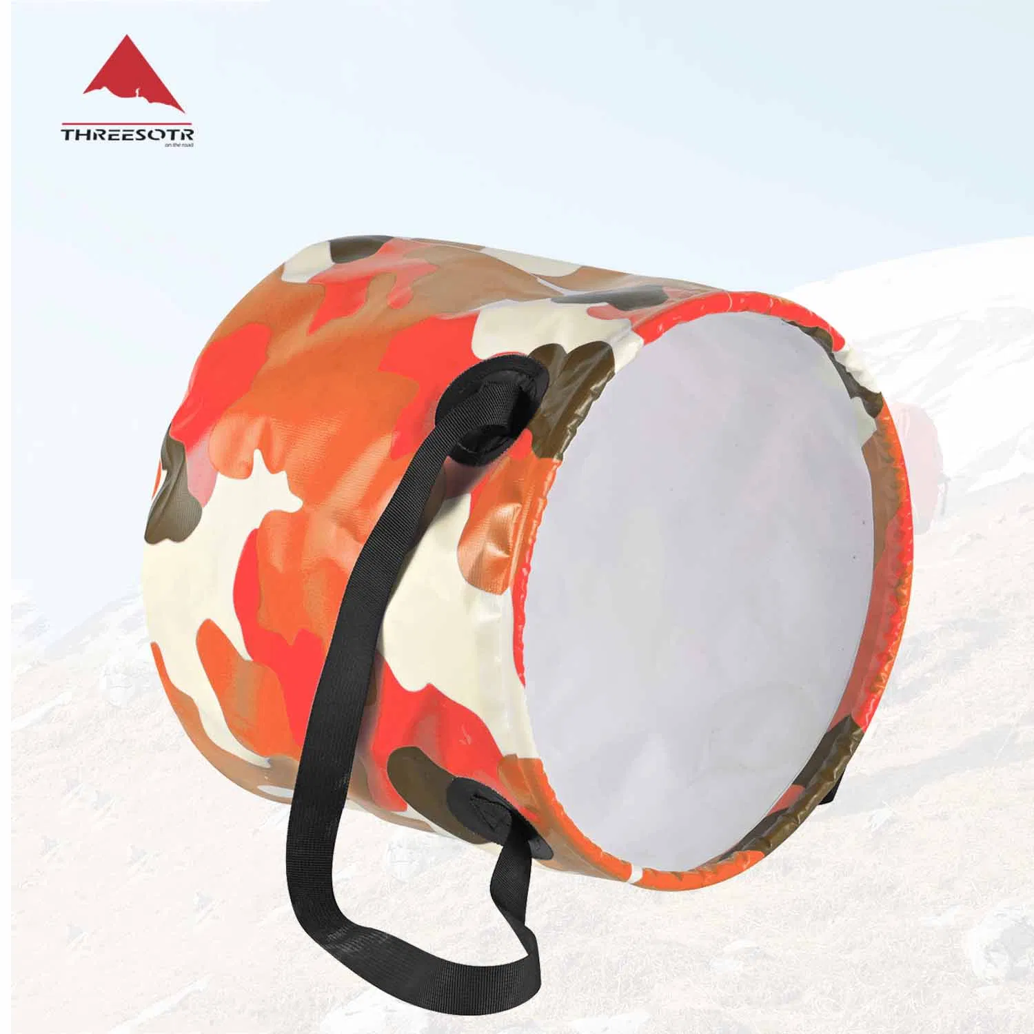 Compact Portable Folding Water Bucket for Outdoor Adventures