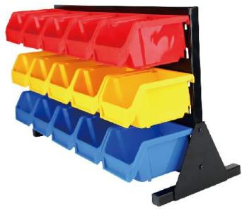Warehouse Storage Plastic Divider Bins for Small Accessories