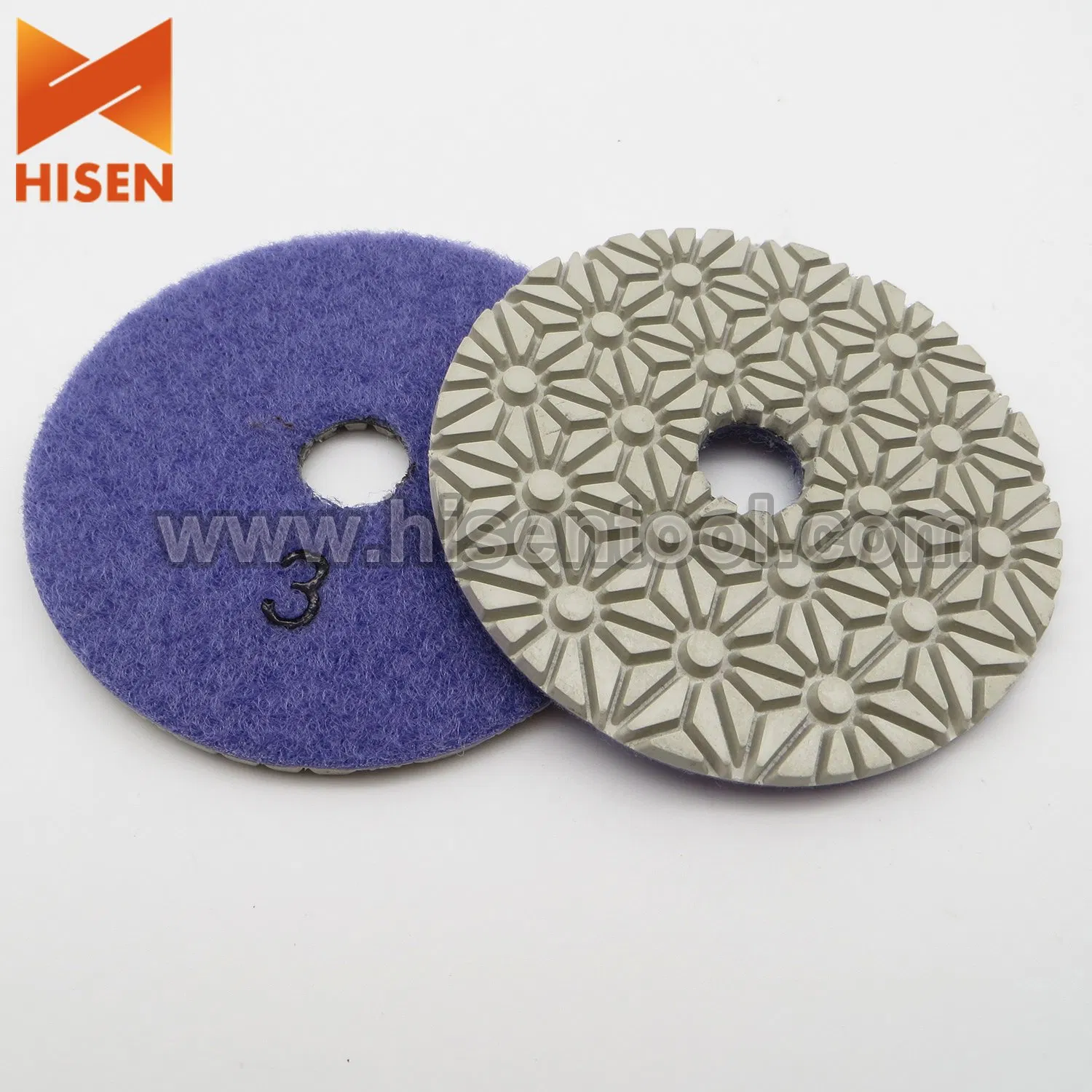 Алмазные полировальные круги 100 мм для мокрой полировки