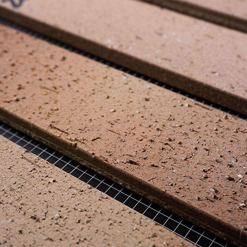 Premium Red Clay Decorative Facing Brick for Facades Tile