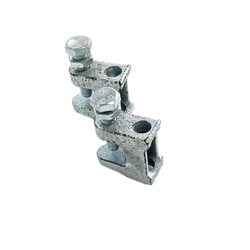 Carbon Steel Pre-Galvanized Reversible Malleable Beam Clamp Pipe Fitting