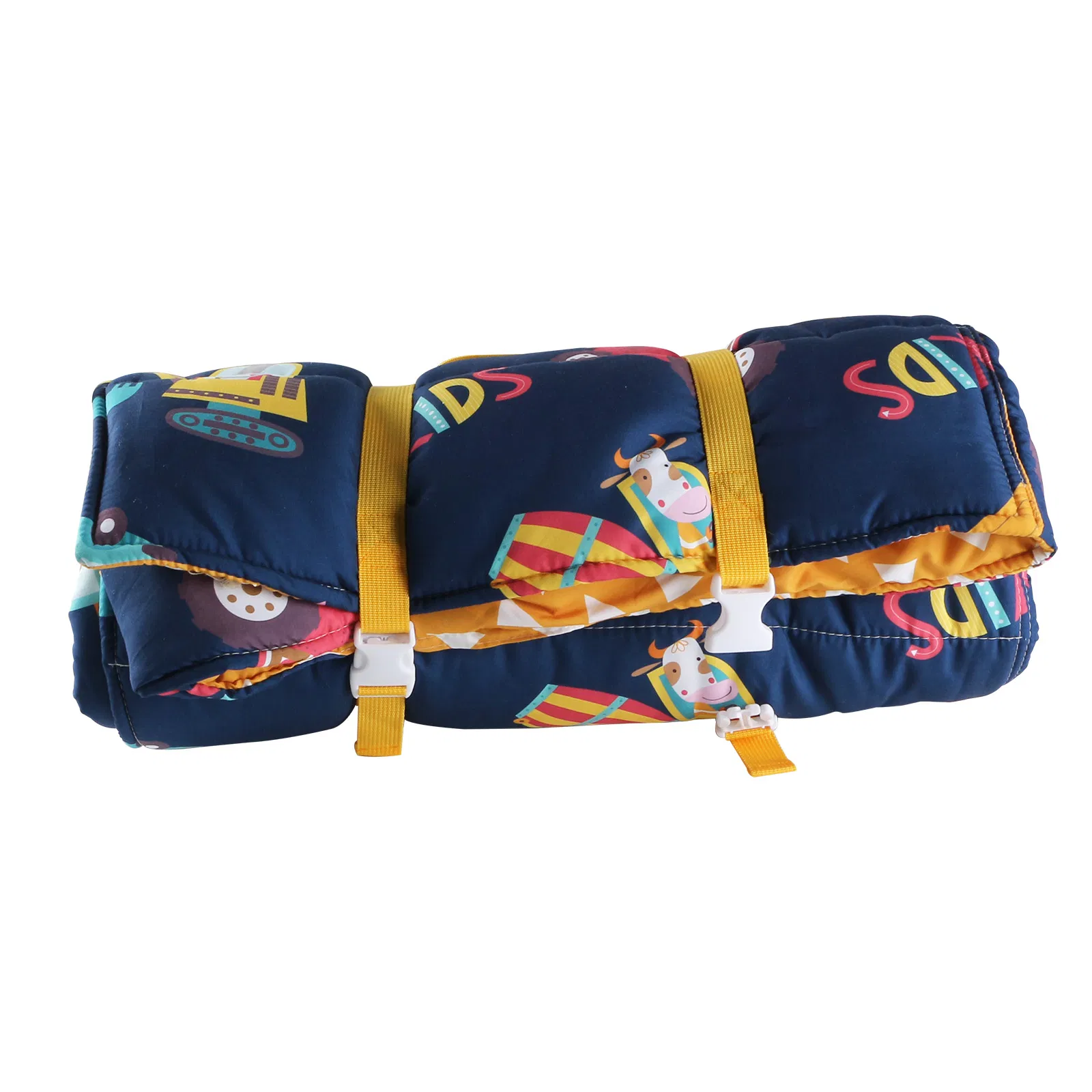 Custom Design Toddlers Sleeping Bag Soft Nap Mat Portable Easy Roll-up
