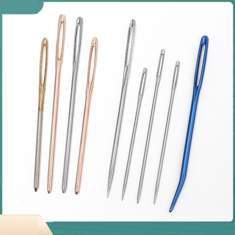 Leather Hand Sewing Needles Round Head Hand Blunt Embroidery Hand Sewing Needles