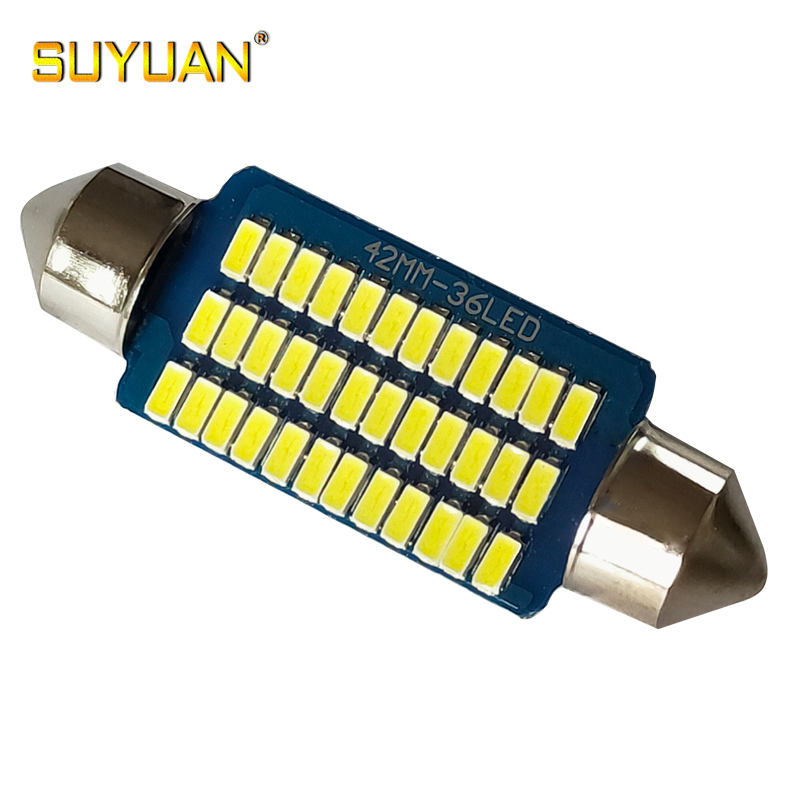 Светодиодная лампа C5W 36мм для авто, 720lm