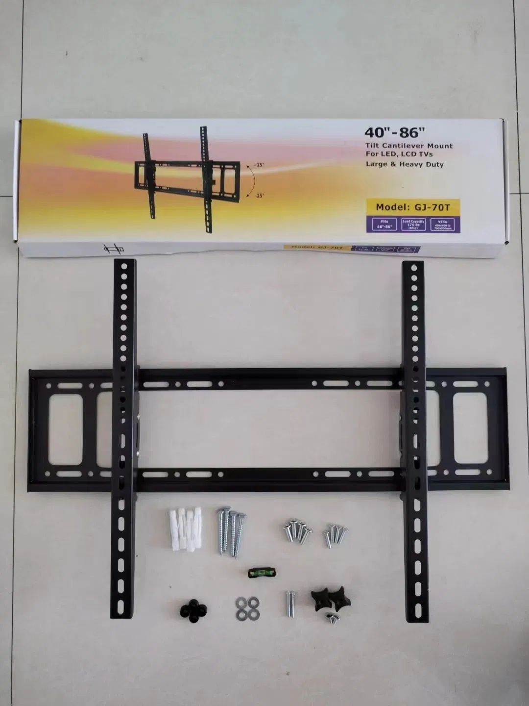 Кронштейн для ТВ настенный наклонный 26-55 дюймов