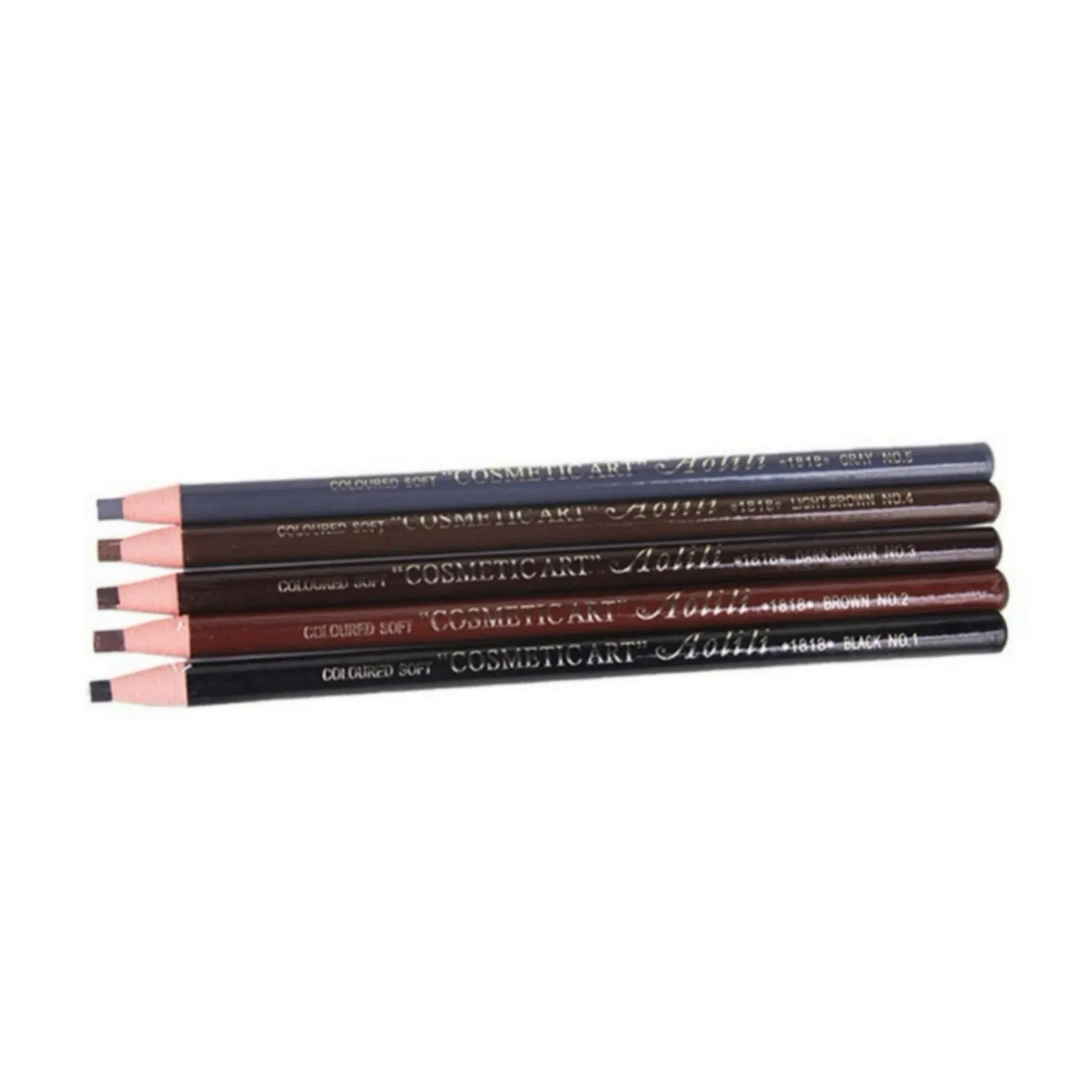 Fine Tip Eyebrow Pencil with 4 Color Options for Precise Hair Like Strokes and Defined Eyebrows