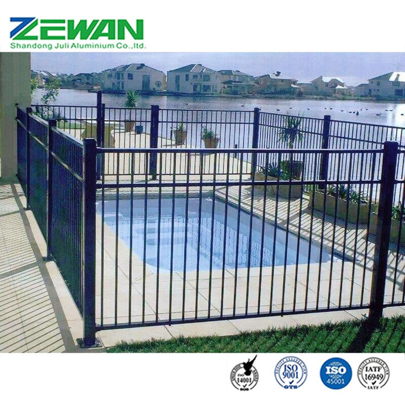 Aluminium Fencing Panel Aluminum Fences Ornamental Metal Fence for Swimming Pool