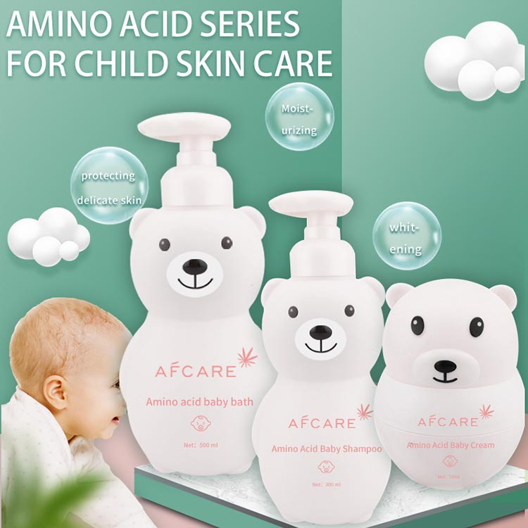 Gentle Green Tea Foaming Goat Milk Skin Whitening Shower Gel Natural for Kid