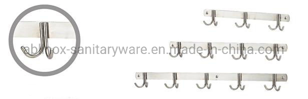 High Quality Stainless Steel Bathroom Accessories Holder Coat Hook