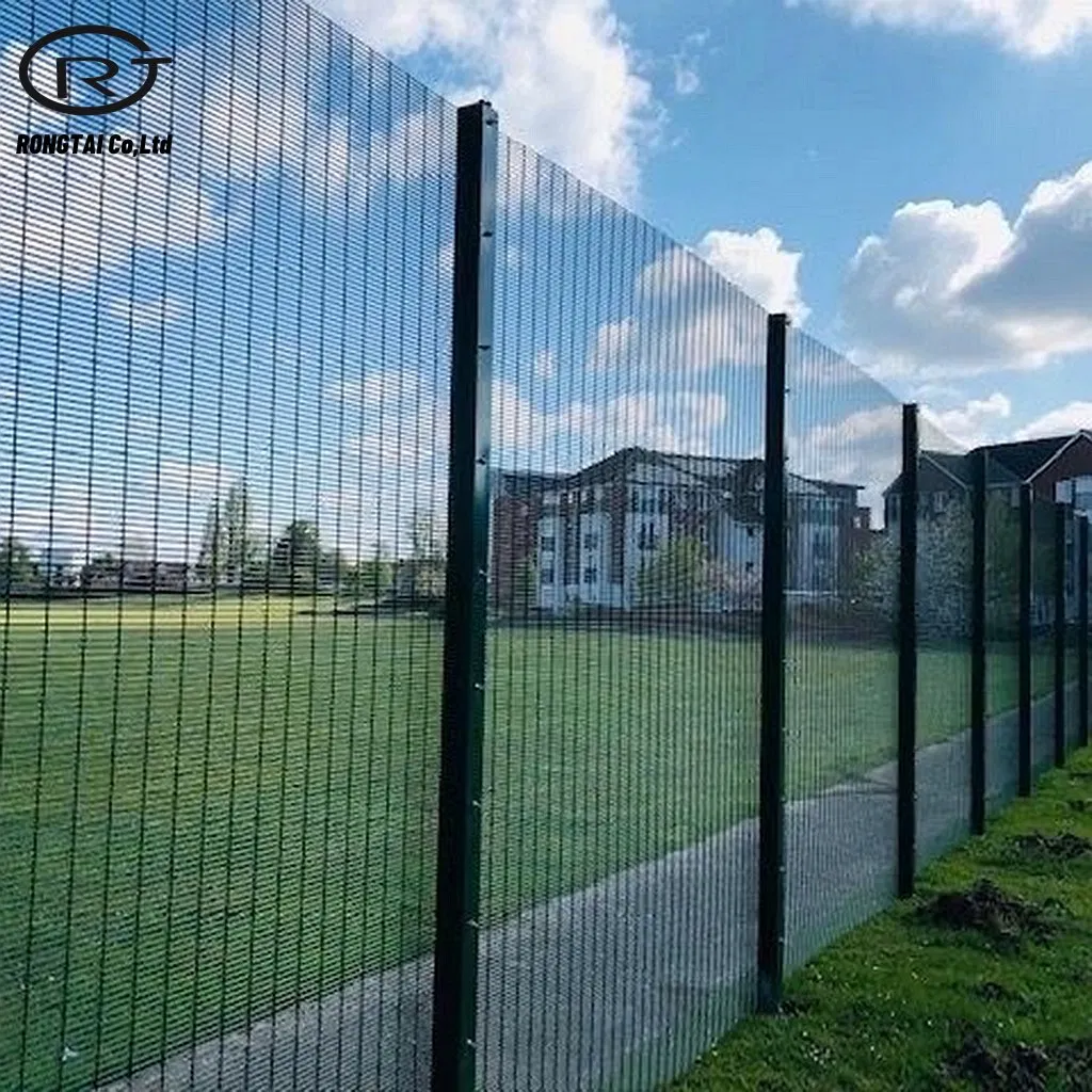 High Security 358 Anti Climb Anti Cut Clear-Vu Mesh Fence Heavy Duty Decoration Fencing