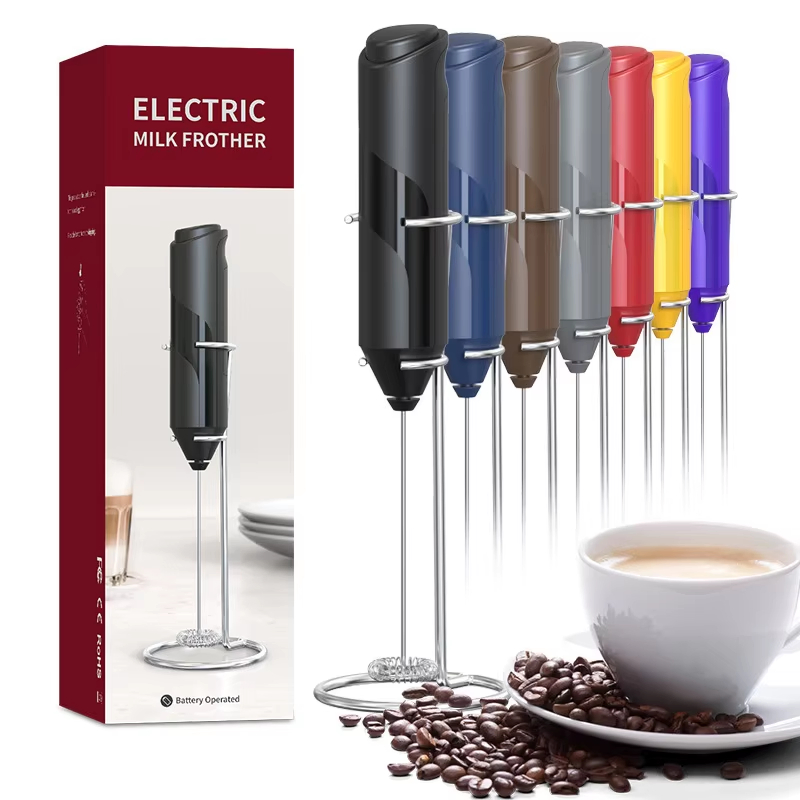 New Product Cappuccino Maker Personal Battery Mini Portable Handheld Electric Milk Frother