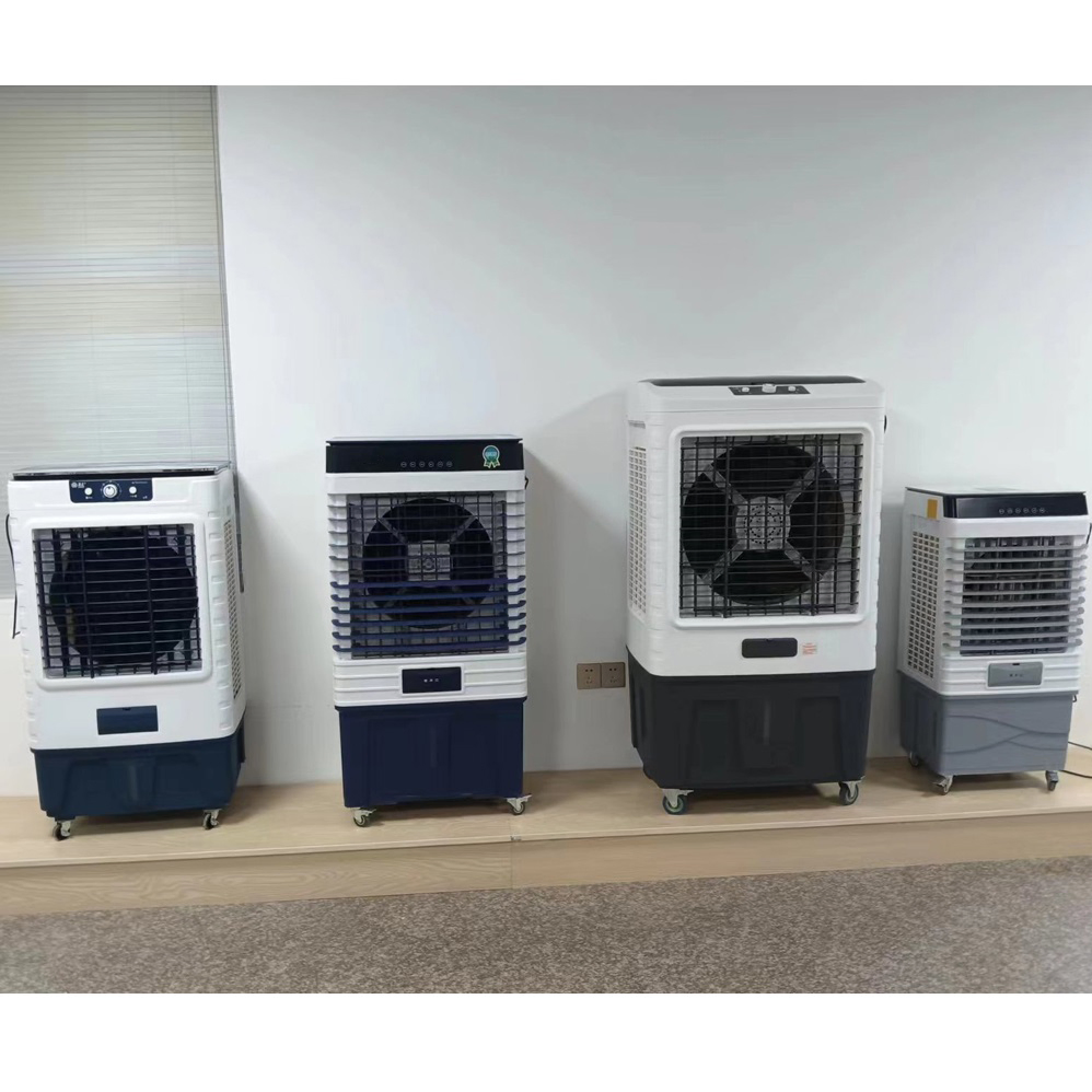 AC-650 Air Cooler with Heater Low Noise for Household Air Cooler Fan Portable Industrial Stand Fans
