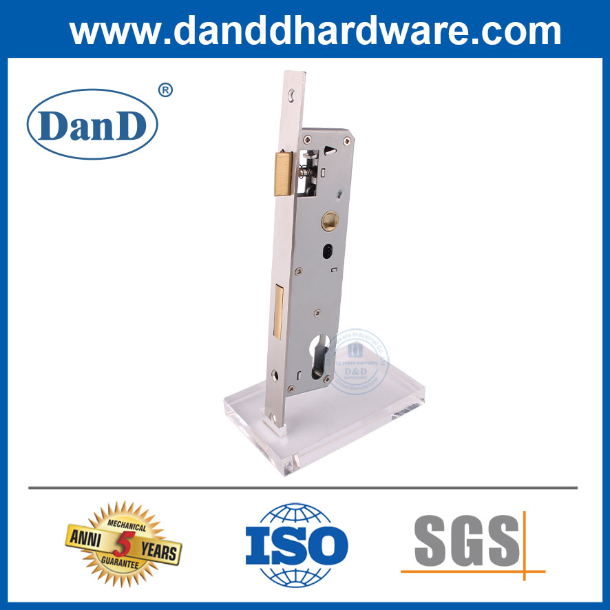 Brass Latch Dead Bolt Furniture Hardware Safety Aluminum Door Narrow Stile Lock