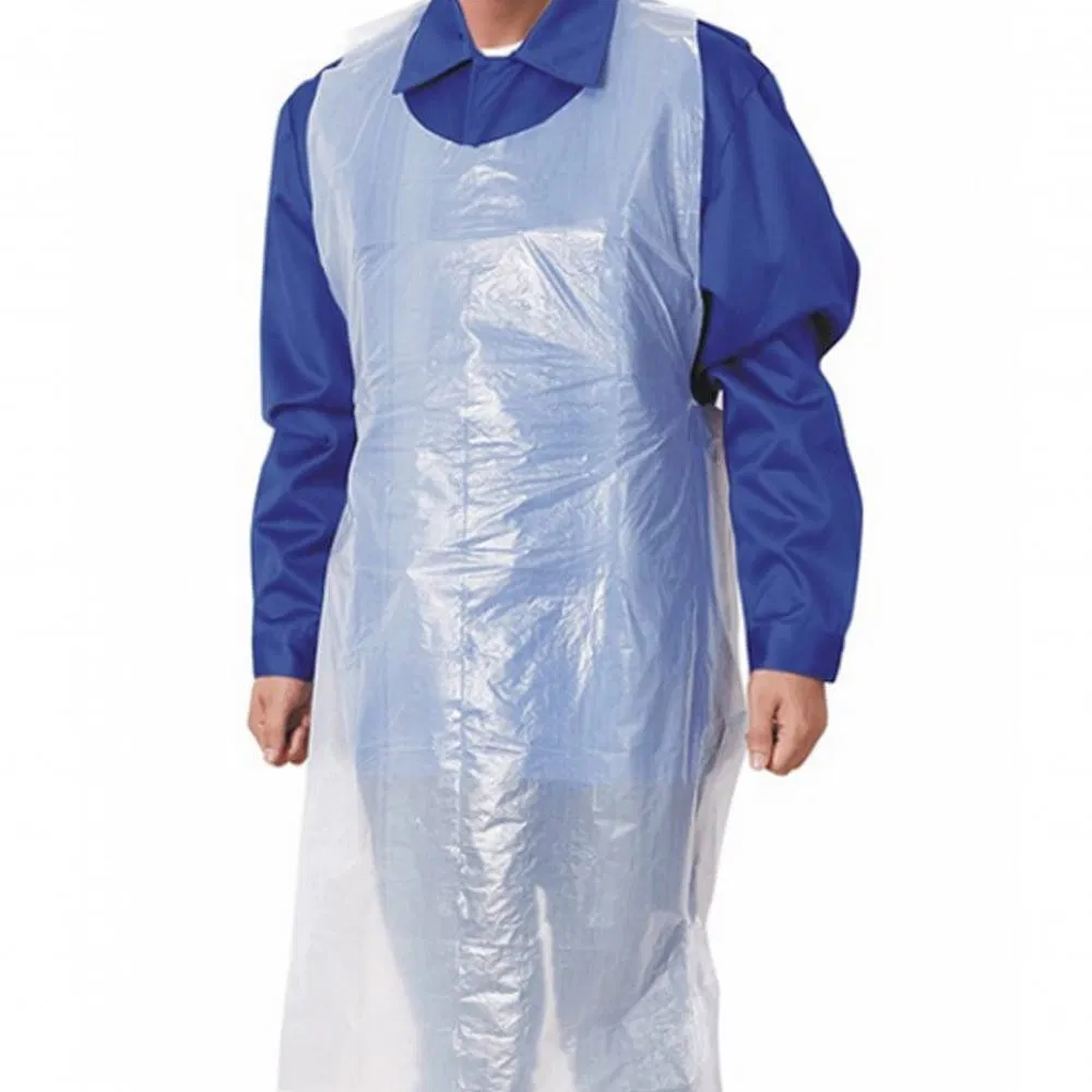 High-Quality Disposable Plastic Apron with Custom Size and Thickness Choices