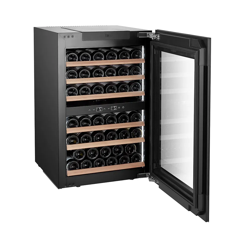 Factory 112L Freestanding Cigar Glass Dispenser Fridge Wine Cooler