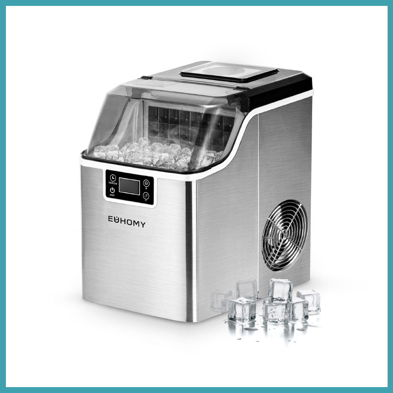 Mini Portable Ice Maker with Quick Ice Making Capabilities