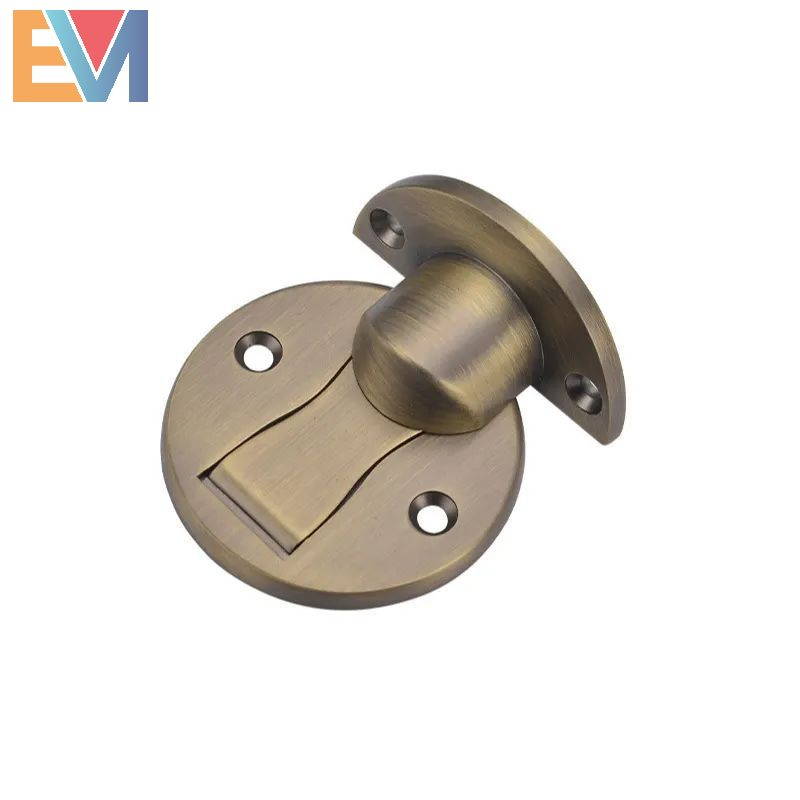 Modern Stainless Steel Magnetic Door Stopper Hidden Toilet Glass Door Stop Furniture Hardware for Hotels