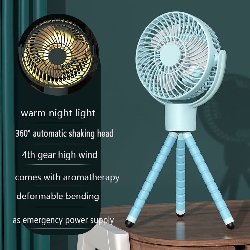 Hot Sell Portable Flexible Tripod USB Mini Summer Fan