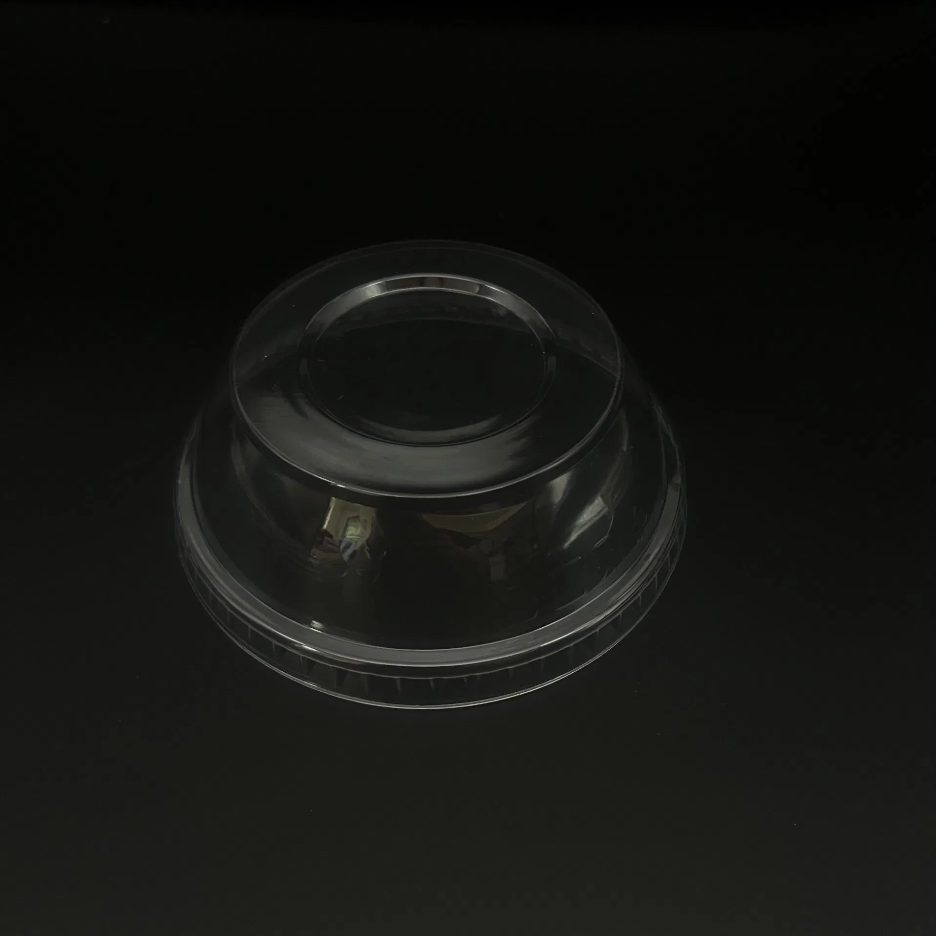 90 Plastic Disposable Lid with Red