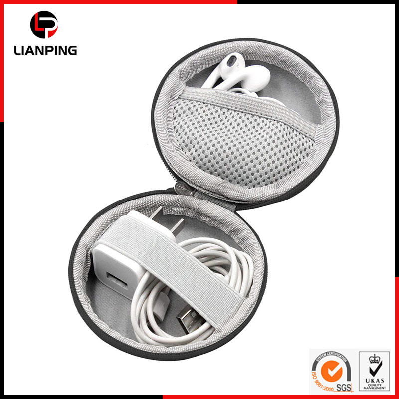 Ударопрочный чехол для наушников EVA с молнией