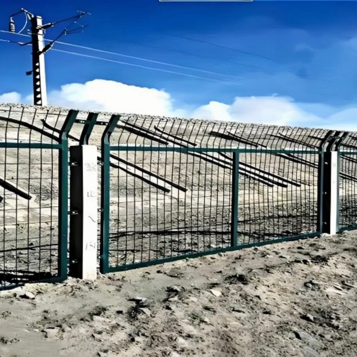 Factory Price Welded Steel Mesh Railway Fence for Direct Sales and Custom Projects