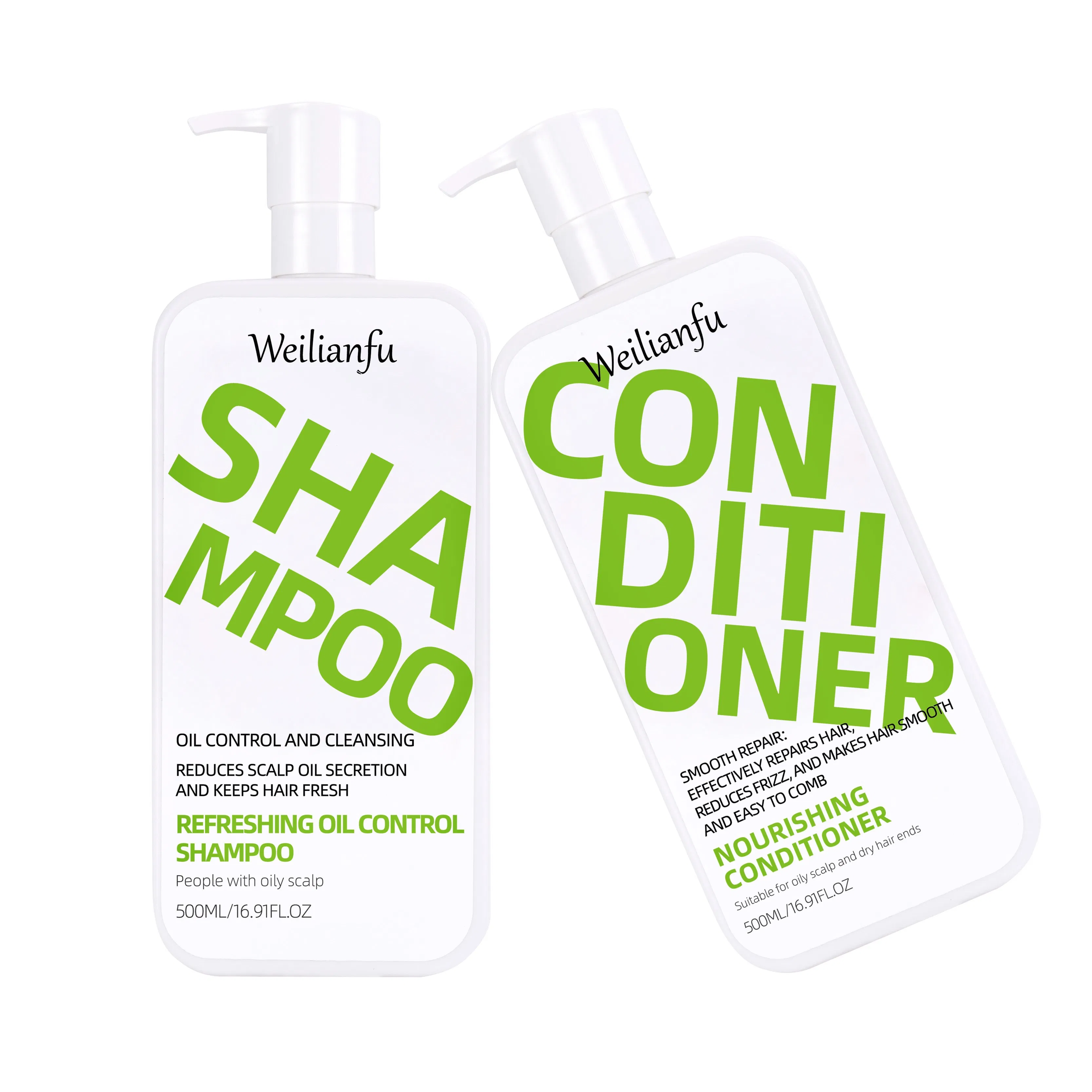 Wholesale Price Refreshing Oil Control Hair Shampoo and Conditioner Cleanse Hair Scalp and Breathe New Life Hair Strands Shampoo