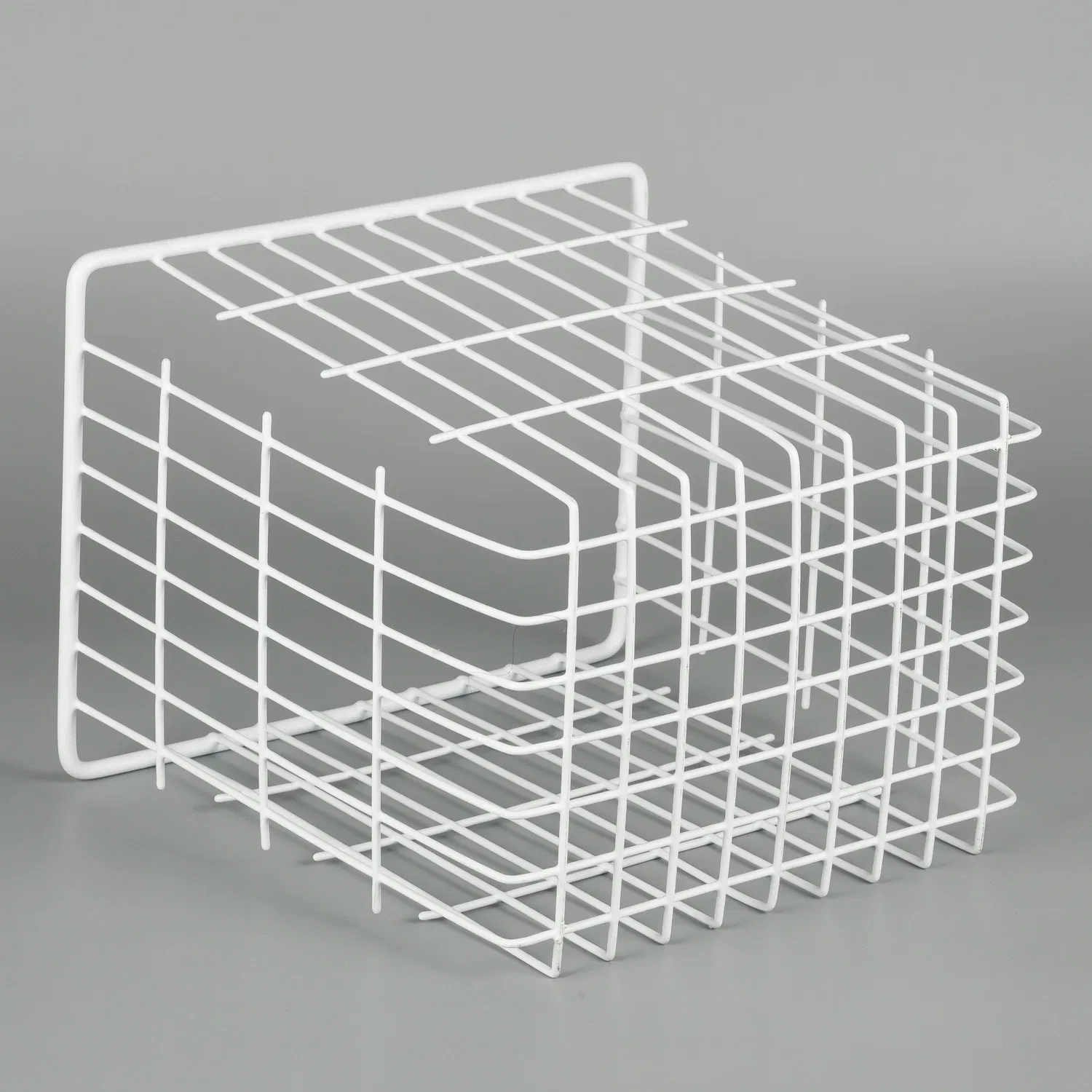 Deep Refrigerator Freezer Organizer Bins Kitchen Metal Wire Basket for Pantry Storage