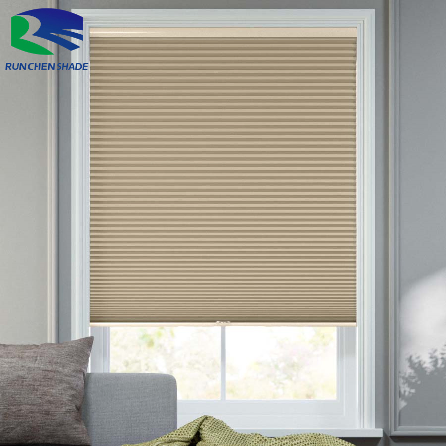 Zigbee Smart Control Motorized Anti Static Honeycomb Cellular Blind for Sale