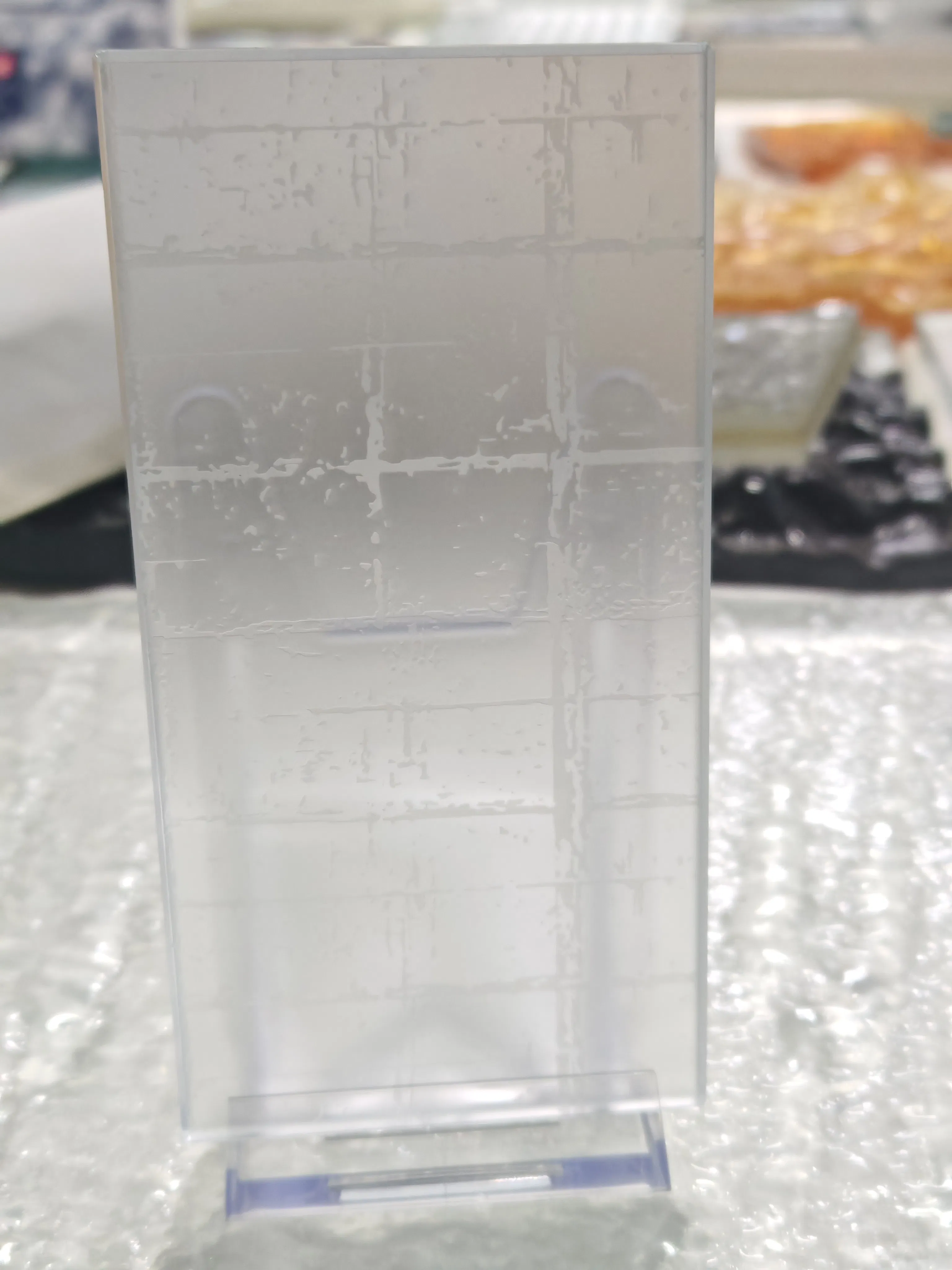 Exquisite Craftsmanship Frosted Glass for Stylish Bathroom and Office