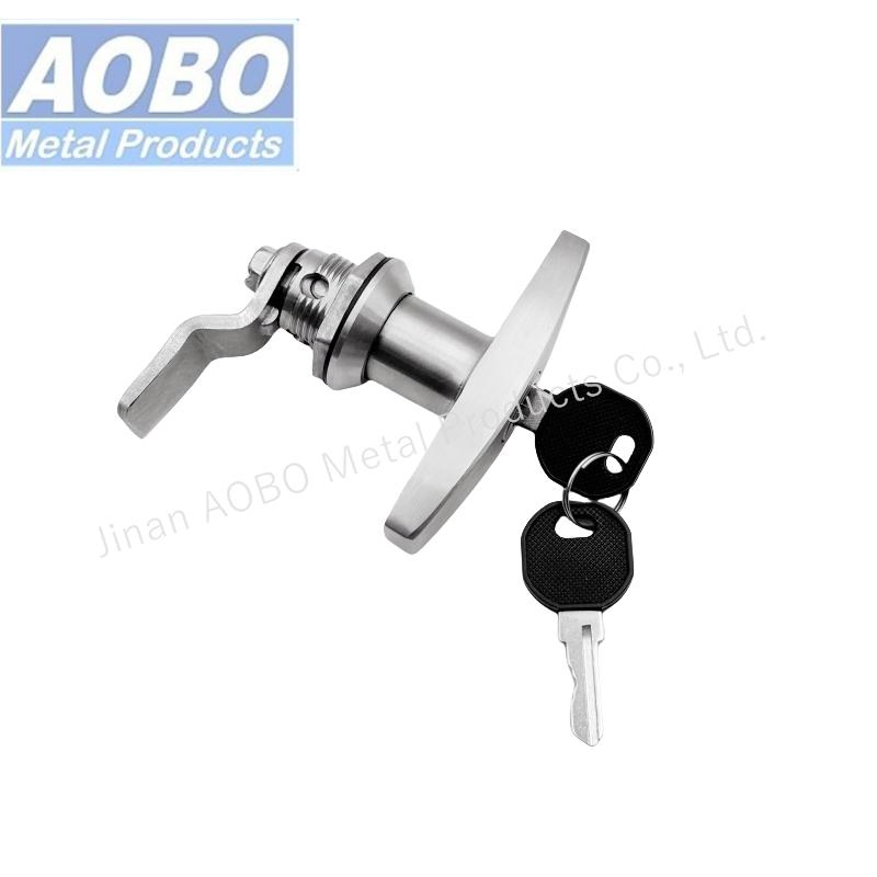 Heavy Duty Industrial Stainless Steel Control Box Cam Electrical Quarter Turn Panel Latch Cabinet T Handle Key Lock for Train Caravan and Railway